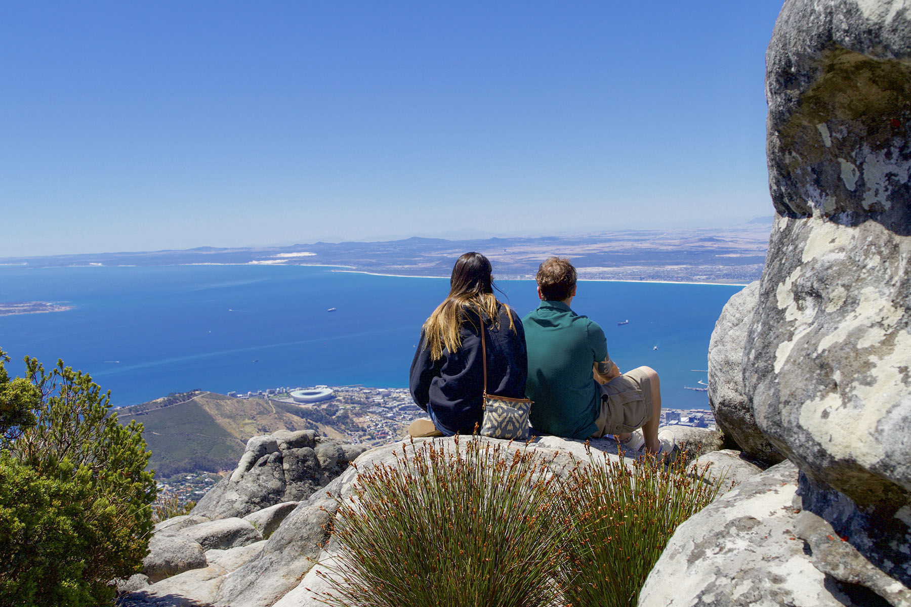 Uitzicht Kaapstad.